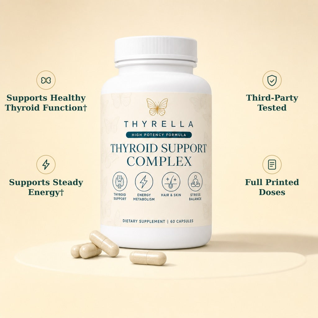 Thyrella Thyroid Support Complex — supports healthy thyroid function, third-party tested